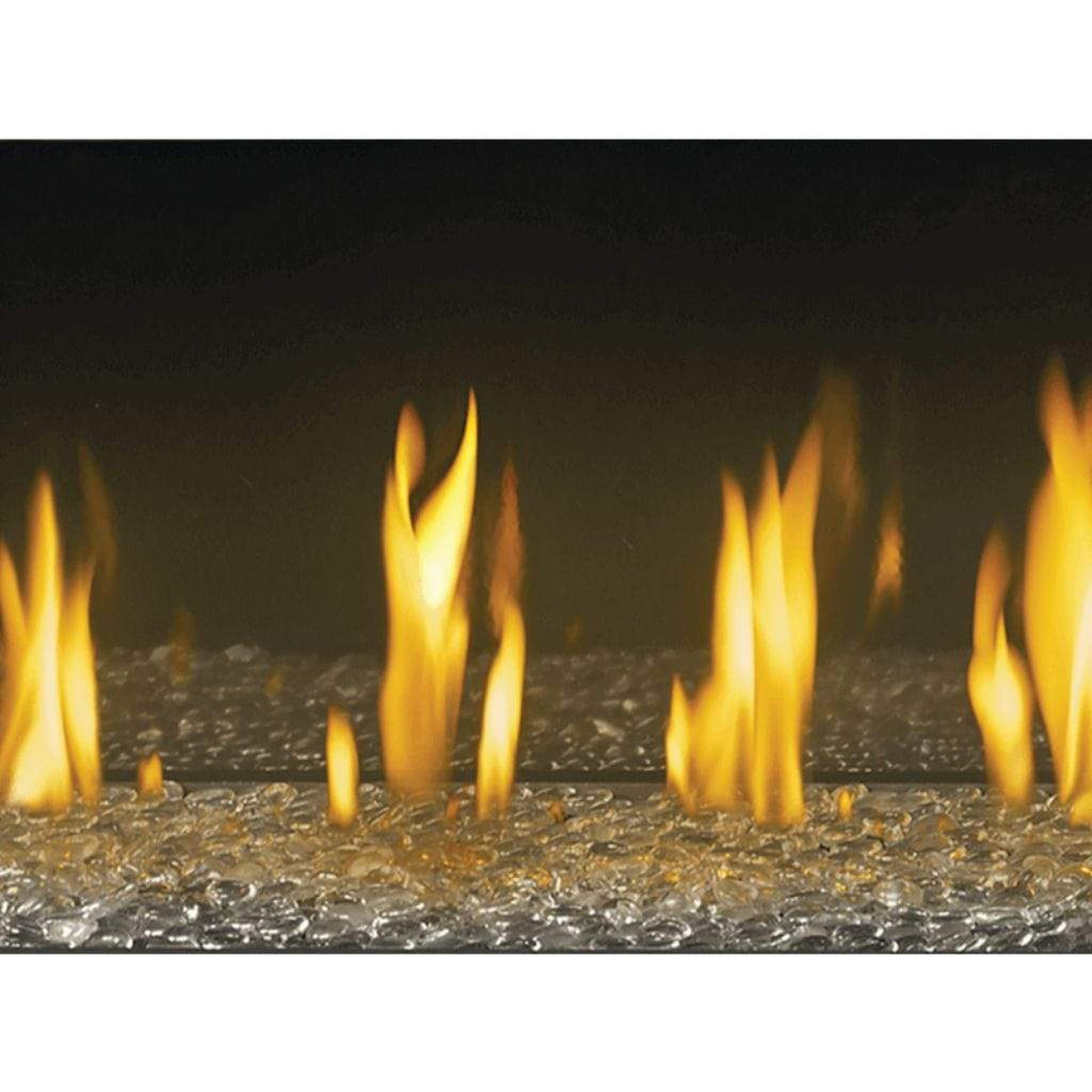 30 lbs. Reflective Tempered Fire Glass Gems
