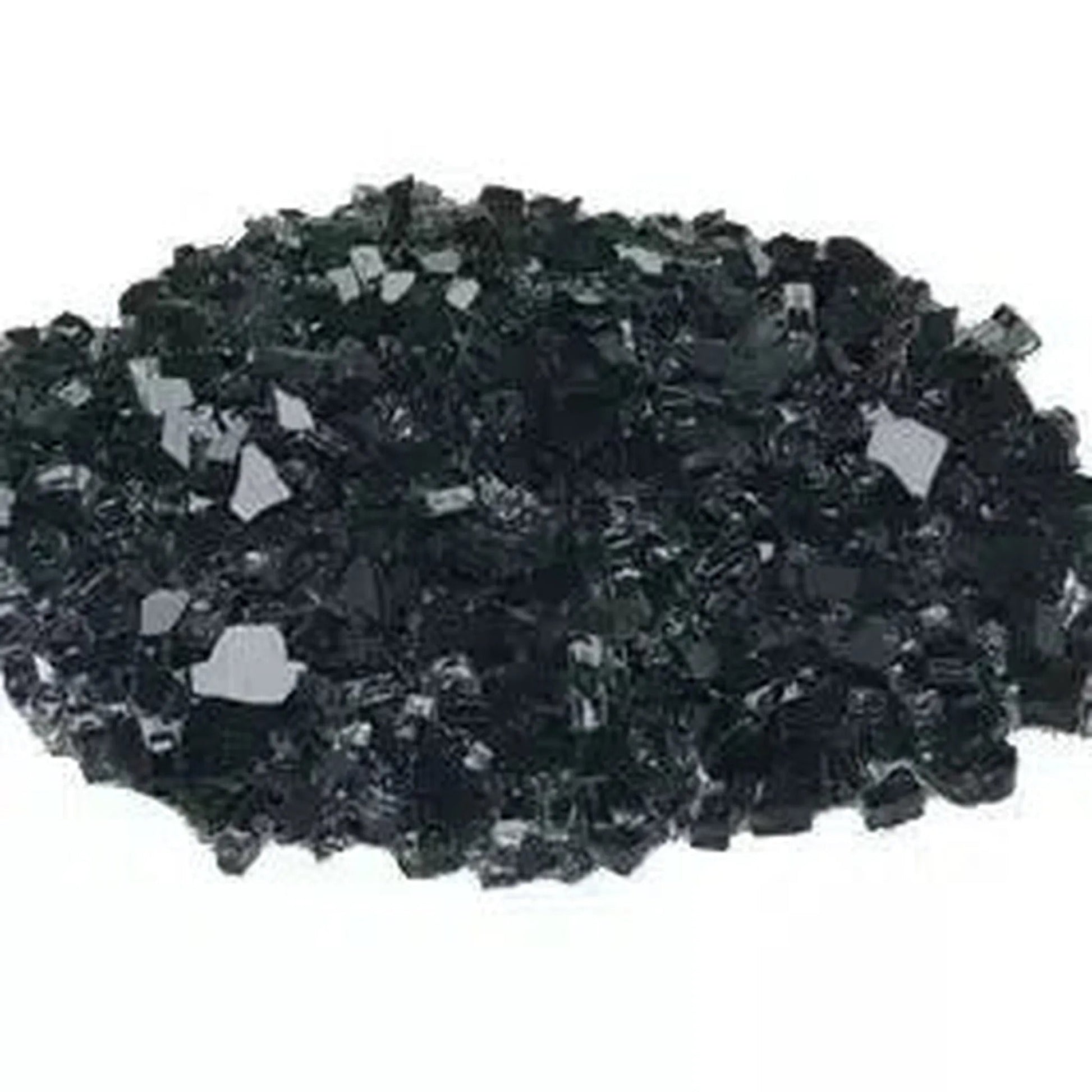 30 lbs. Reflective Tempered Fire Glass Gems