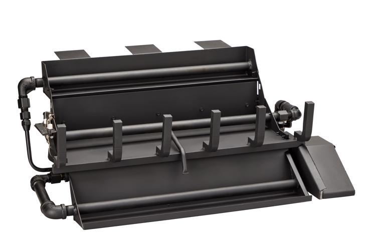 Majestic Stadium 30" 3-Tier IPI Ignition Vented Natural Gas Burner / Hearth Kit With Remote Control