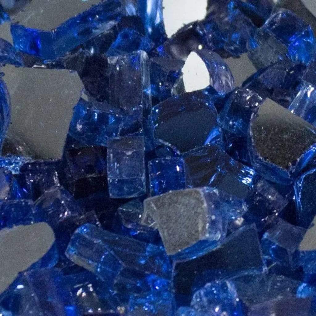 40 Lbs. Large Reflective Fire Glass