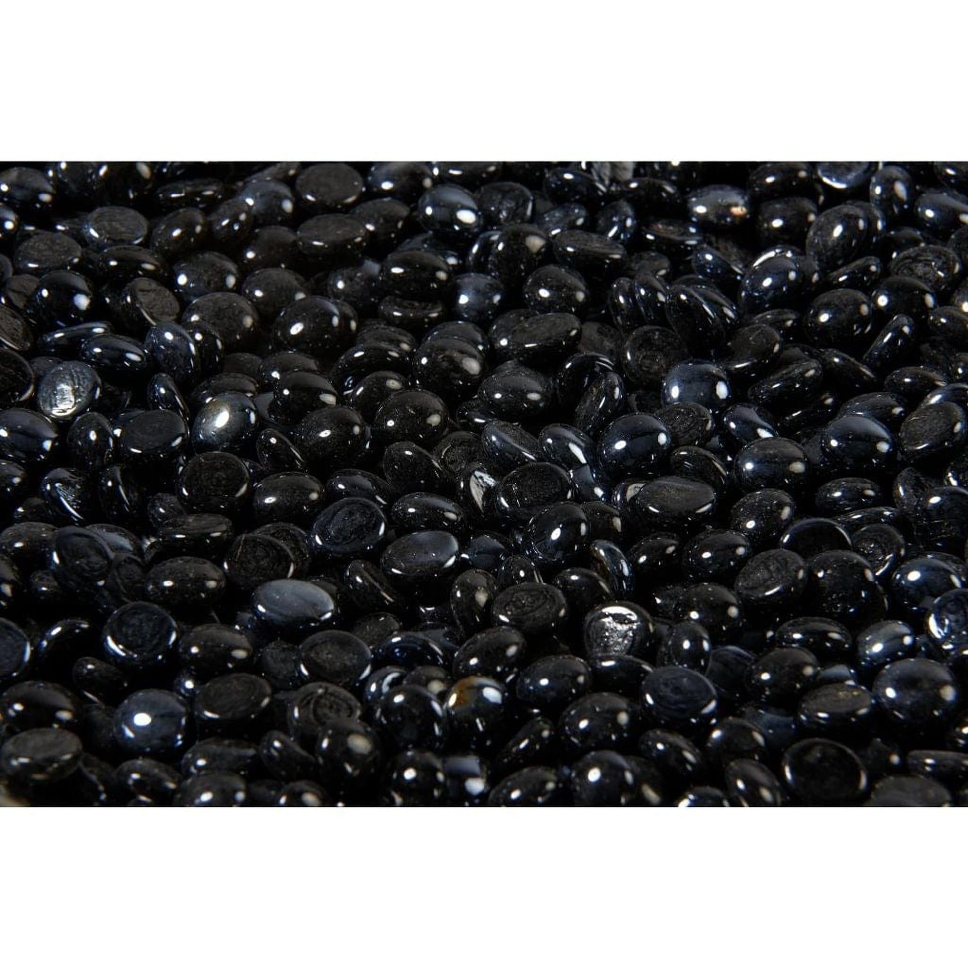 40 lbs. Reflective Tempered Fire Glass Gems
