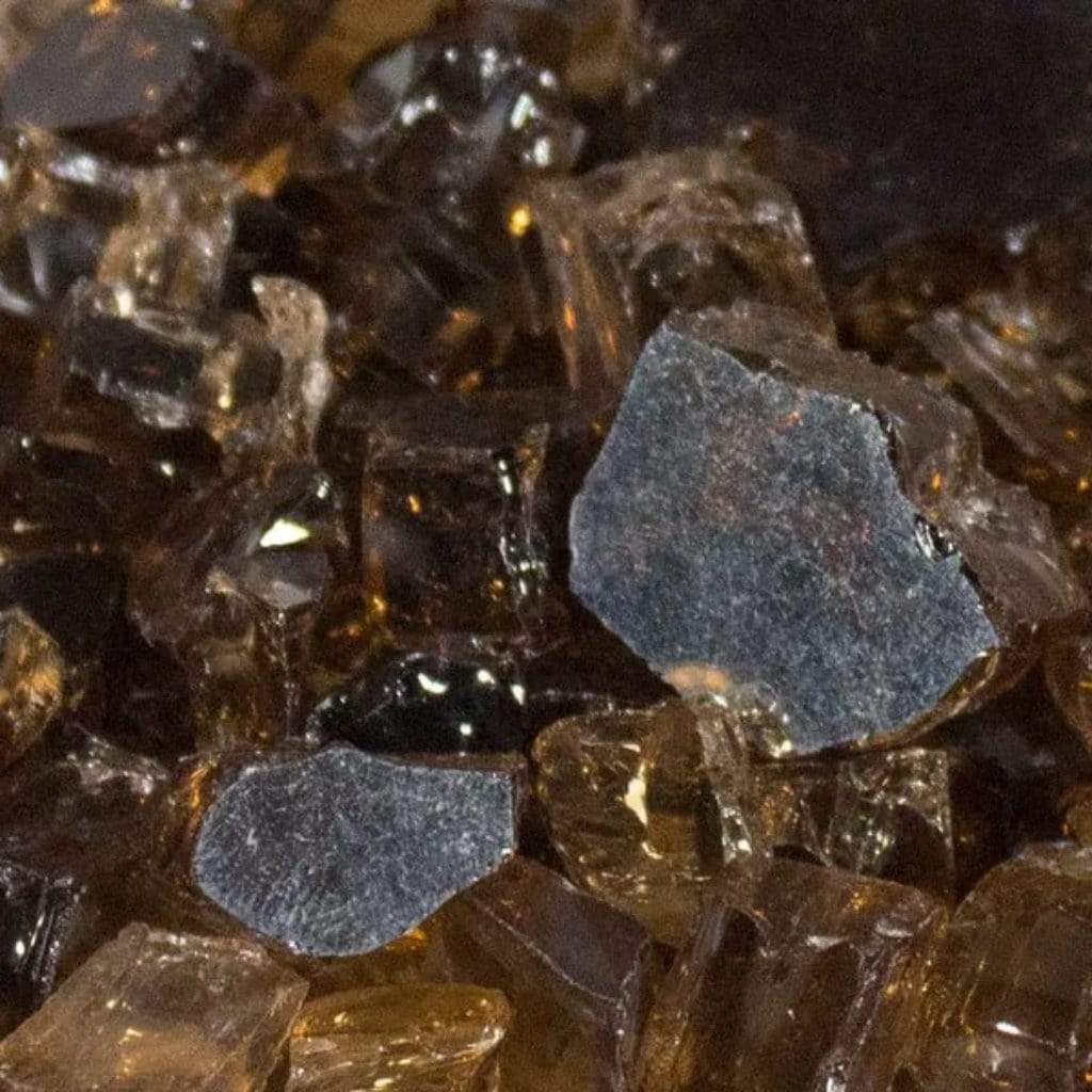 70 Lbs. Large Reflective Fire Glass