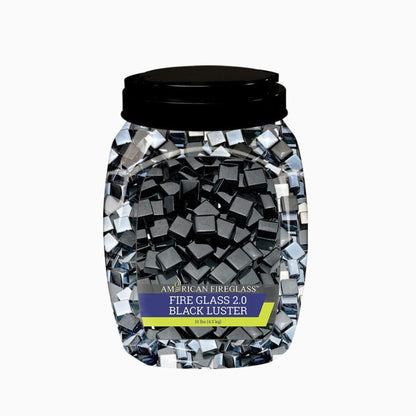 80 lb. Package of Black Non-Reflective Fyre Glass Media