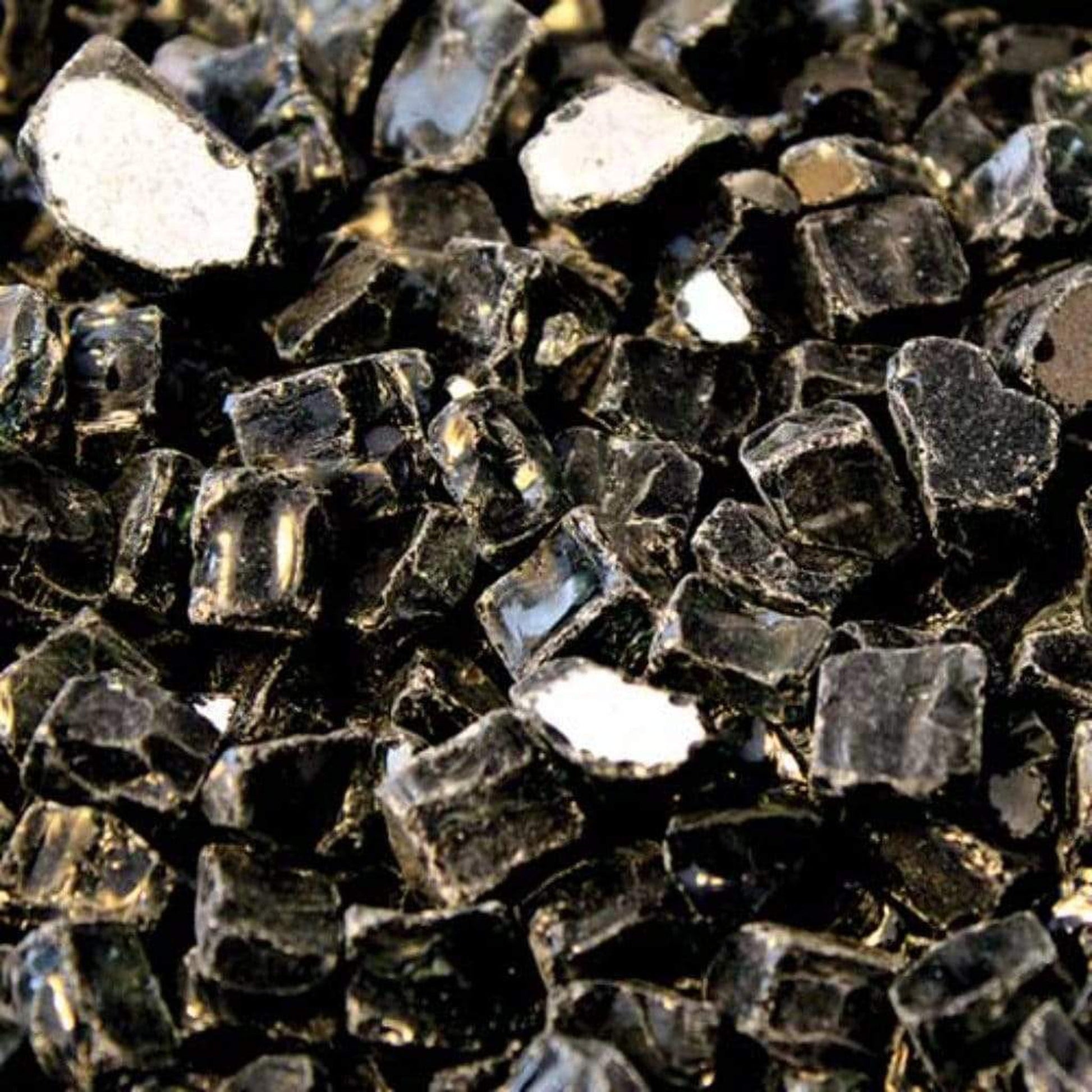 80 lb. Package of Black Reflective Fyre Glass Media