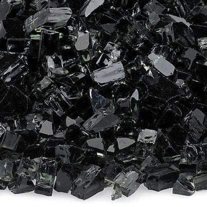 80 lb. Package of Black Reflective Fyre Glass Media