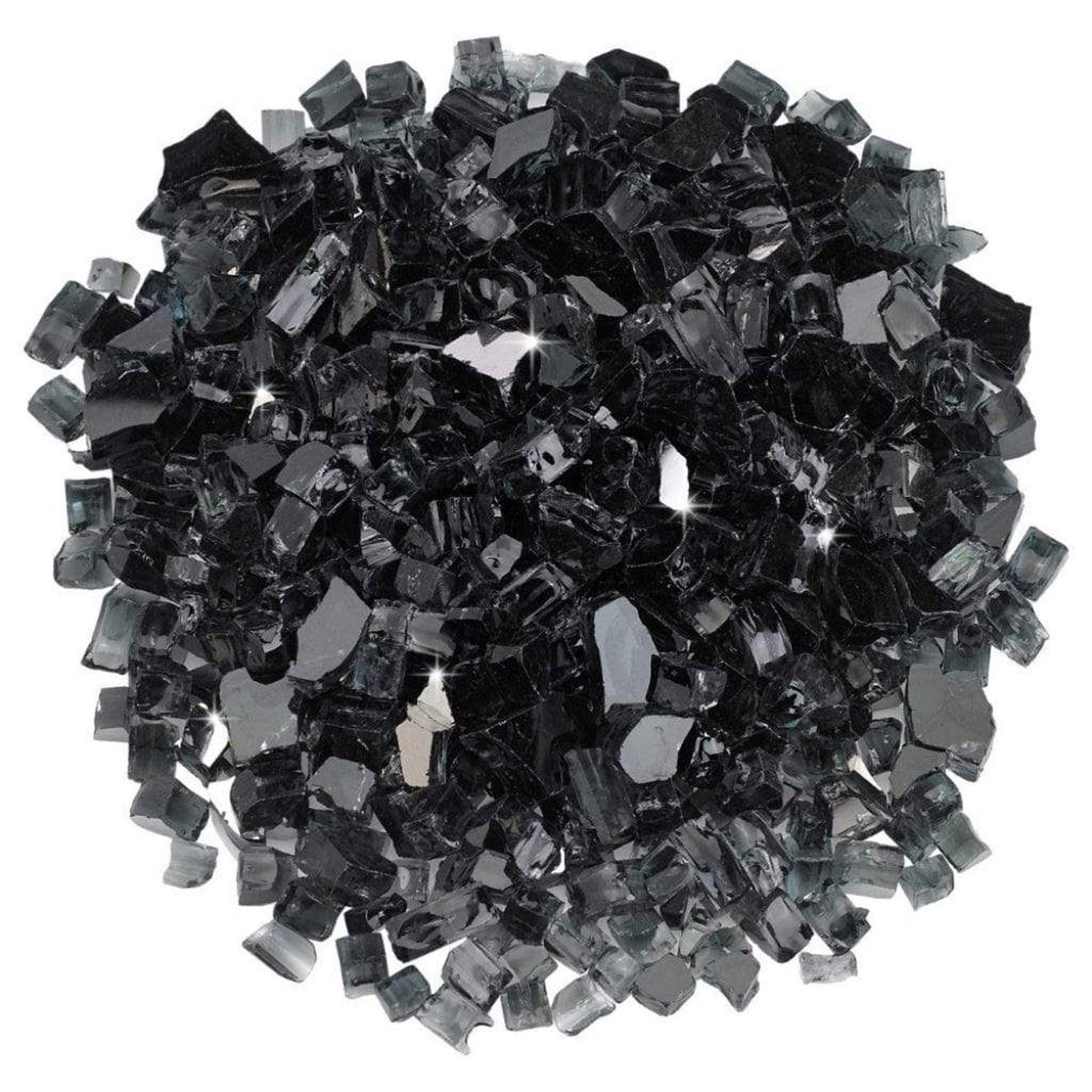 80 lb. Package of Black Reflective Fyre Glass Media