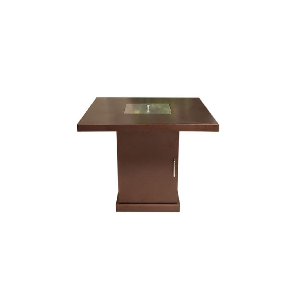 AZ Patio 30" Hammered Bronze Propane Fire Pit