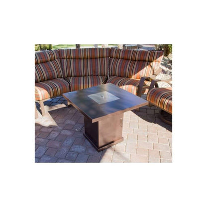 AZ Patio 30" Hammered Bronze Propane Fire Pit