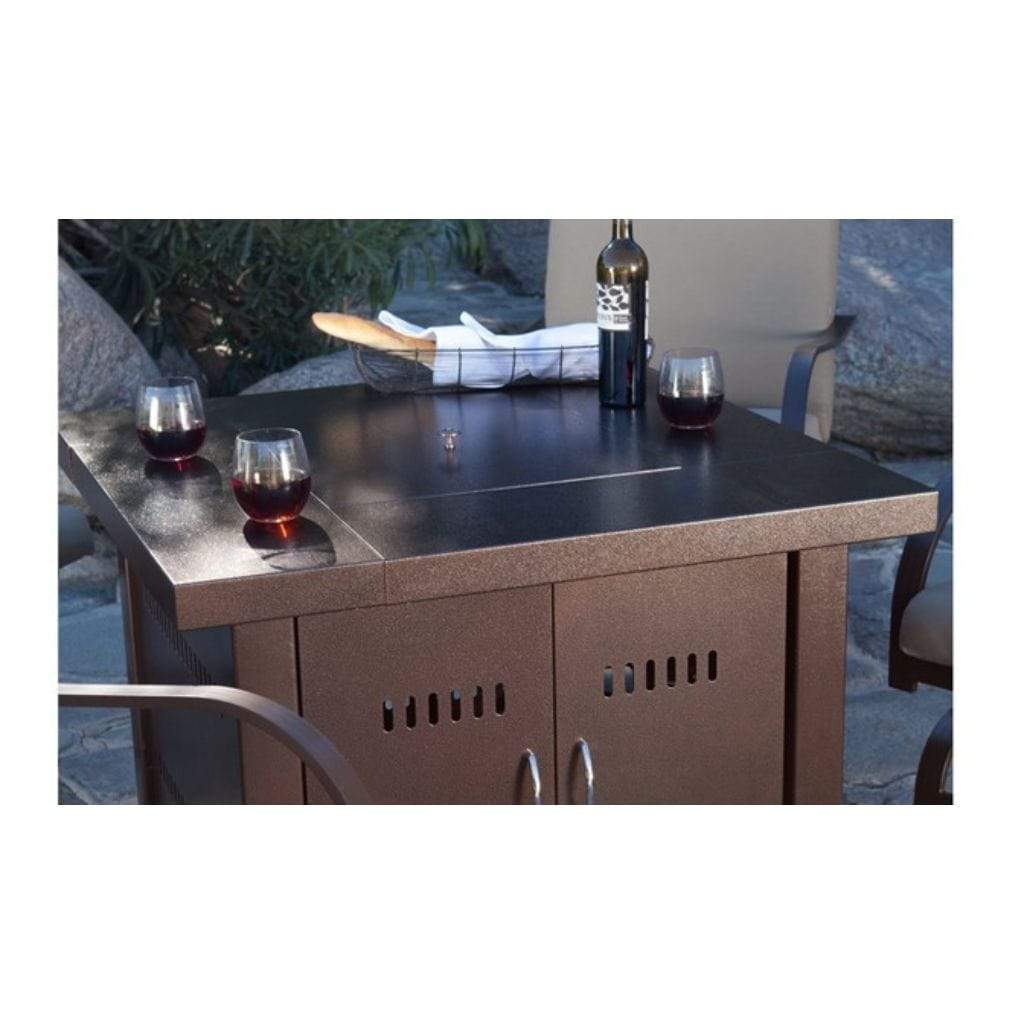 AZ Patio 38" Bronze Finish Propane Fire Pit