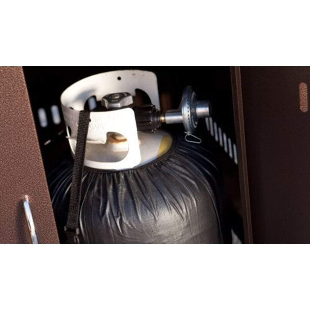 AZ Patio 38" Bronze Finish Propane Fire Pit