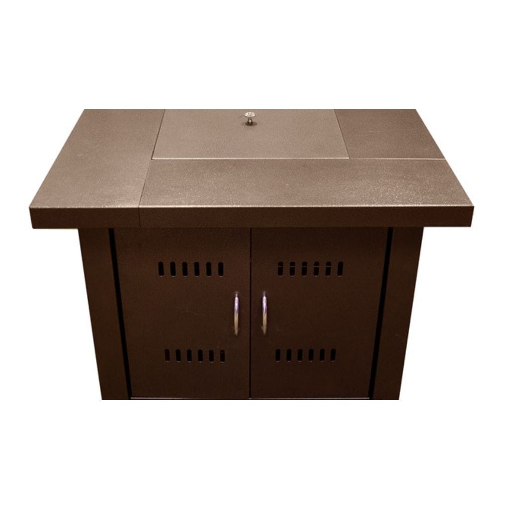 AZ Patio 38" Bronze Finish Propane Fire Pit