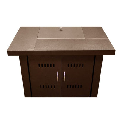 AZ Patio 38" Bronze Finish Propane Fire Pit
