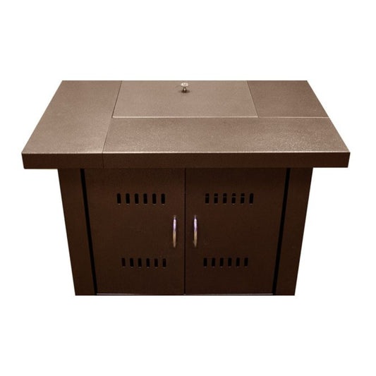 AZ Patio 38" Bronze Finish Propane Fire Pit