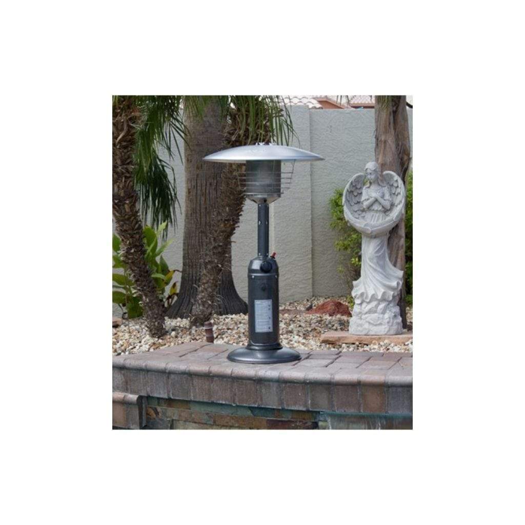 AZ Patio 38" Silver Portable Hammered Heater