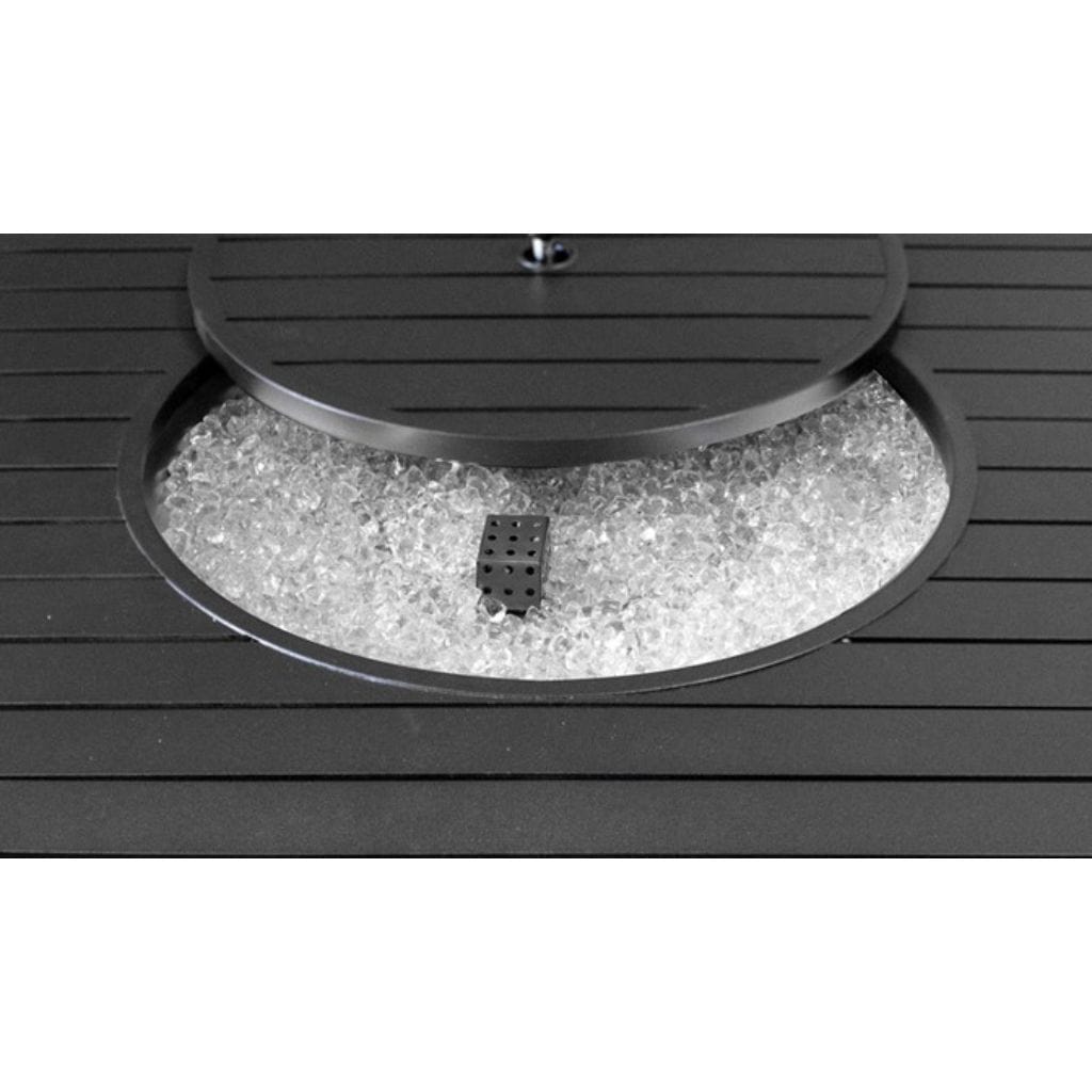 AZ Patio 49" Aluminum Round Slated Fire Pit