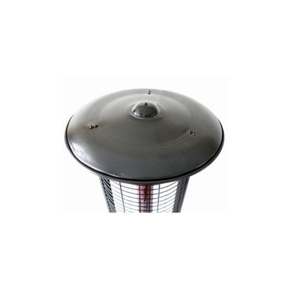 AZ Patio 74" Black Commercial Round Infrared Flame Heater