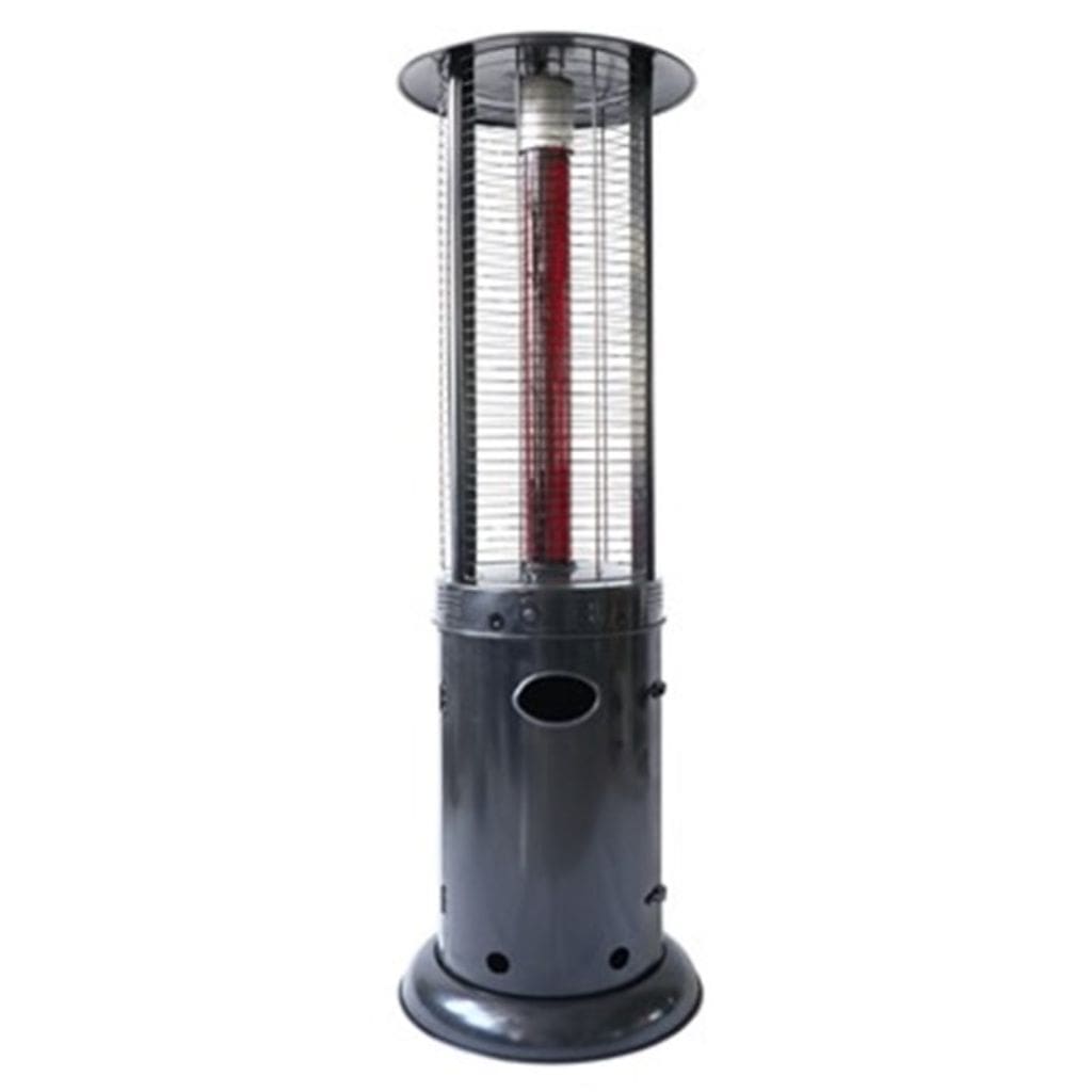 AZ Patio 74" Black Commercial Round Infrared Flame Heater