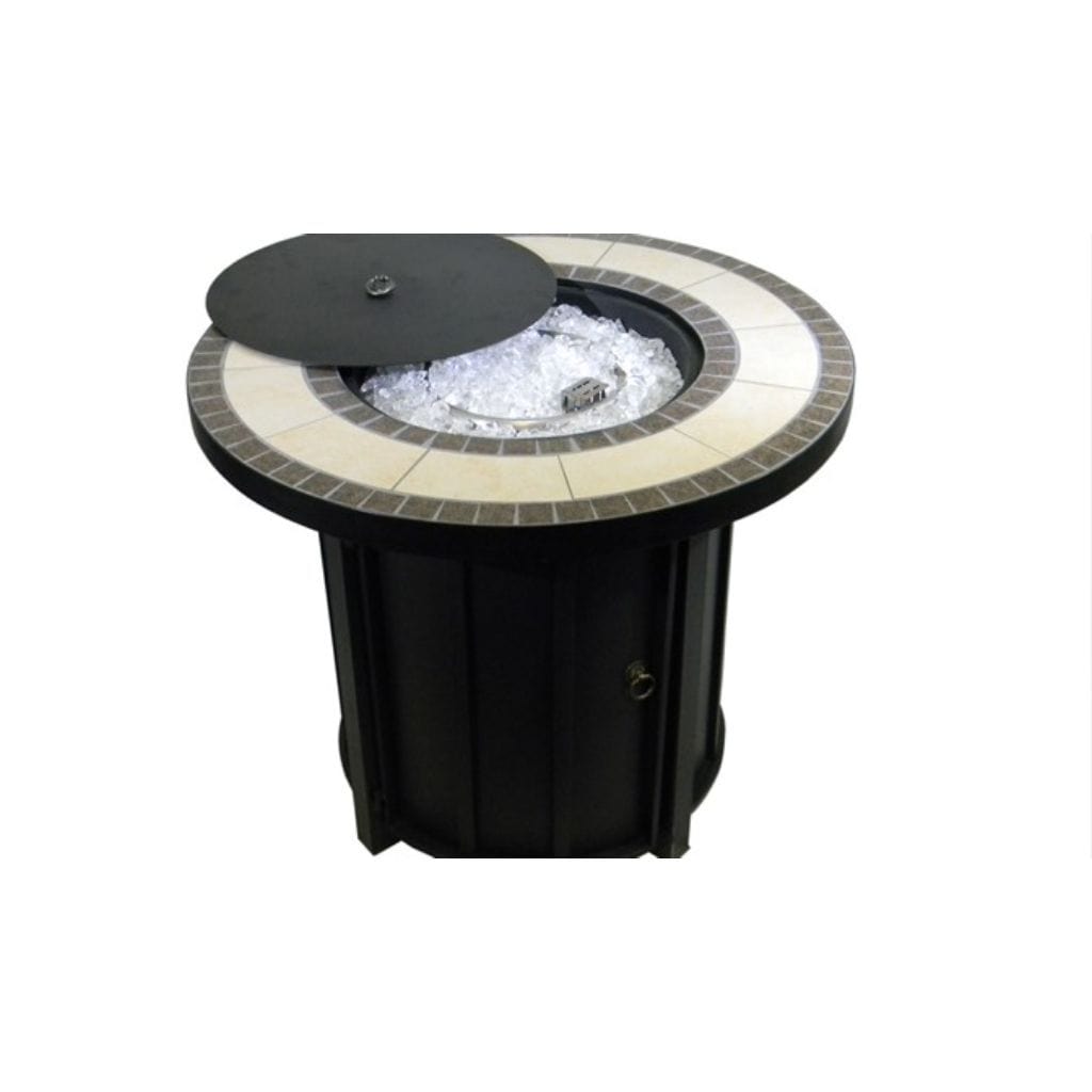 AZ Patio Heaters 30" Round Tile Top Fire Pit