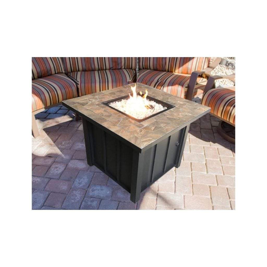 AZ Patio Heaters 30" Square Tile Top Fire Pit