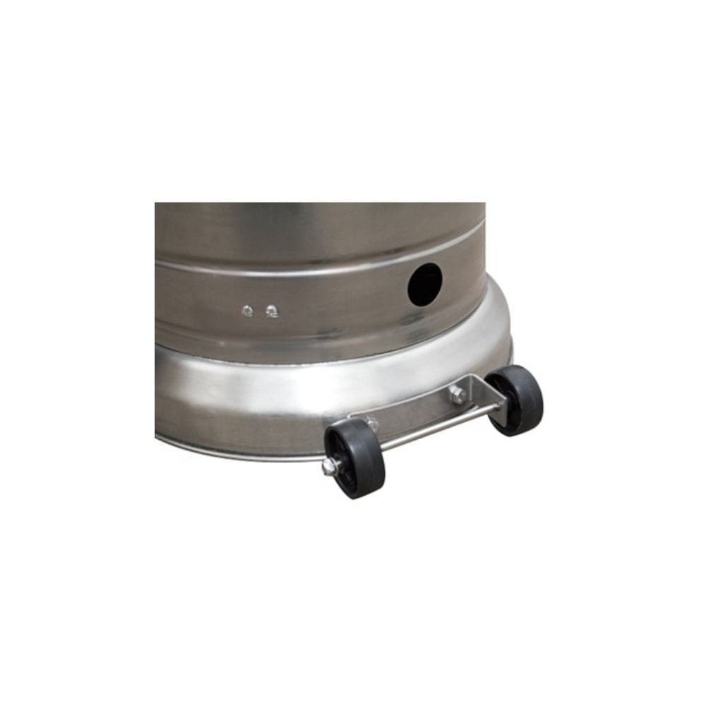 AZ Patio Heaters 36" Tall with Table in Stainless Steel - 48000 BTU's