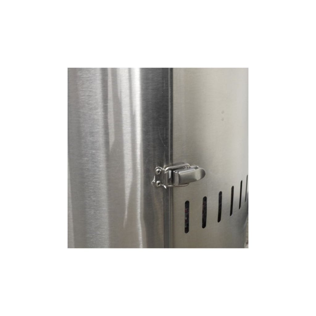 AZ Patio Heaters 36" Tall with Table in Stainless Steel - 48000 BTU's
