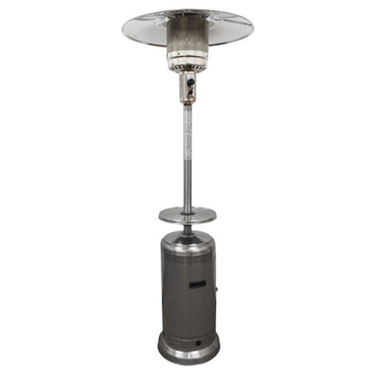 AZ Patio Heaters 36" Tall with Table in Stainless Steel - 48000 BTU's