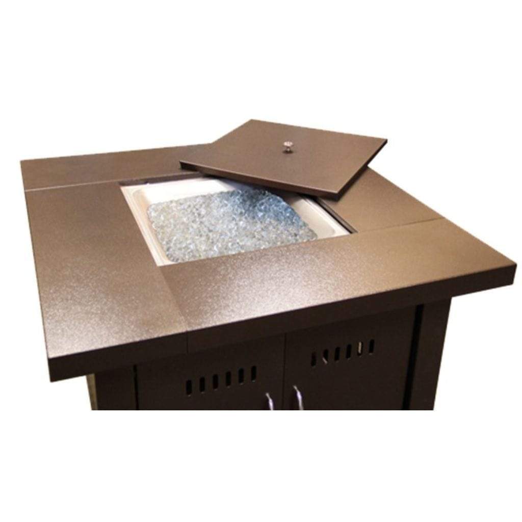 AZ Patio Heaters 38" Bronze Finish Propane Fire Pit