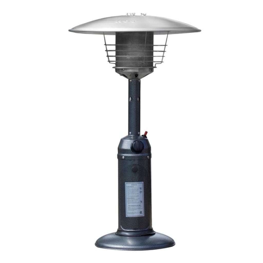 AZ Patio Heaters 38" Silver Portable Hammered Heater