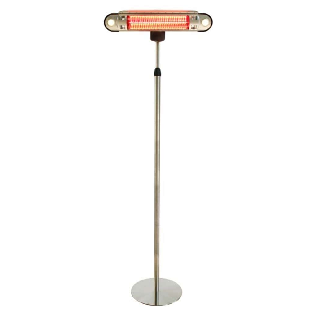 AZ Patio Heaters 84" Tall Adjustable Infrared Heat Lamp with LED Lights