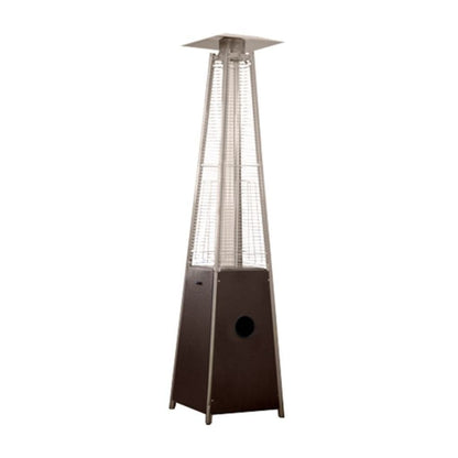 AZ Patio Heaters 87" Bronze Residential Hammered Non-Reflective Glass Tube - 40000 BTU's