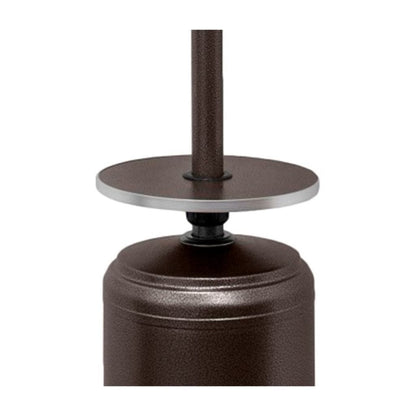 AZ Patio Heaters 87" Hammered Bronze Tall Outdoor with Table