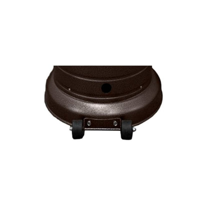 AZ Patio Heaters 87" Hammered Bronze Tall Outdoor with Table