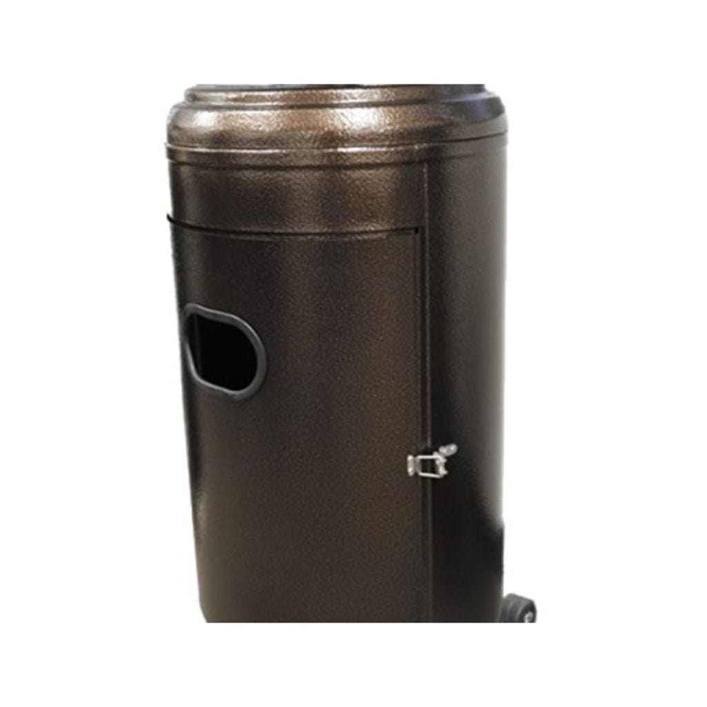 AZ Patio Heaters 87" Hammered Bronze Tall Outdoor with Table