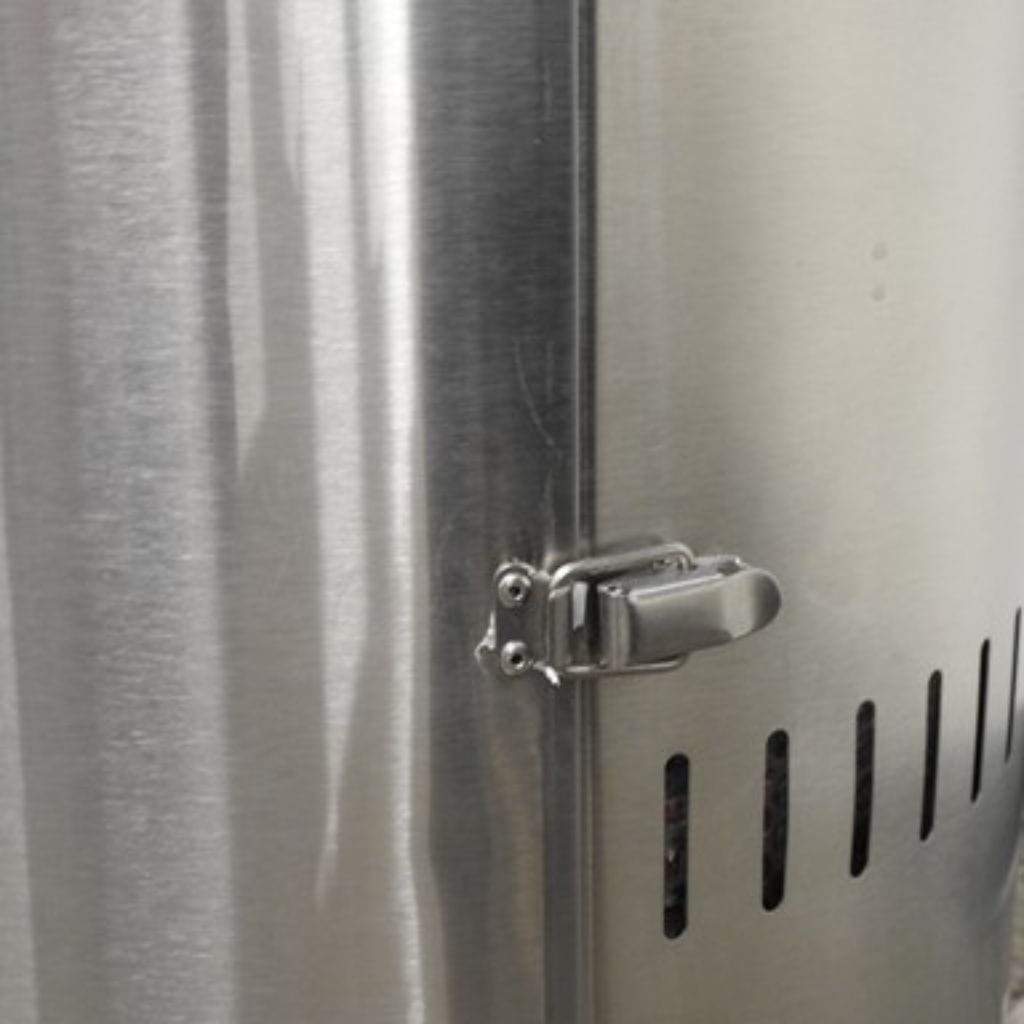 AZ Patio Heaters 87" Stainless Steel Outdoor with Table