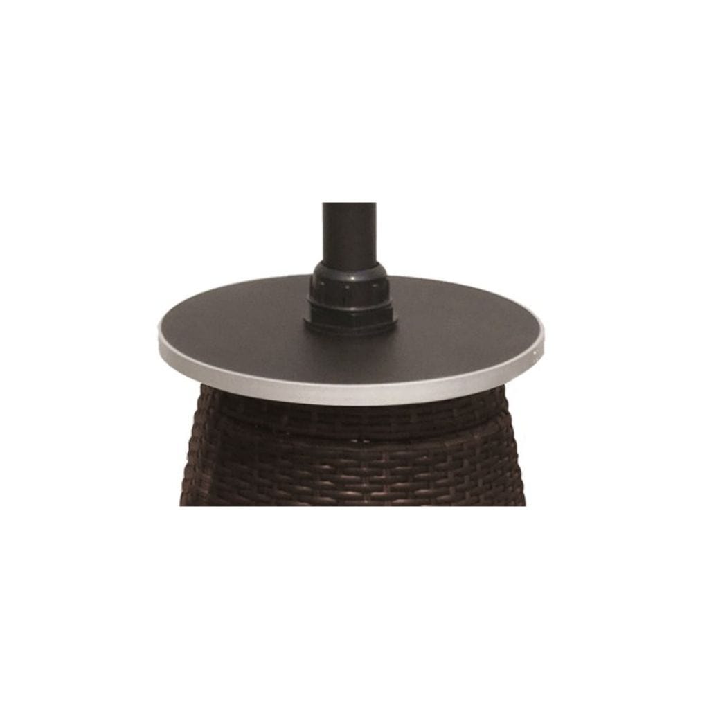AZ Patio Heaters 87" Tall Wicker with Table - 48000 BTU's