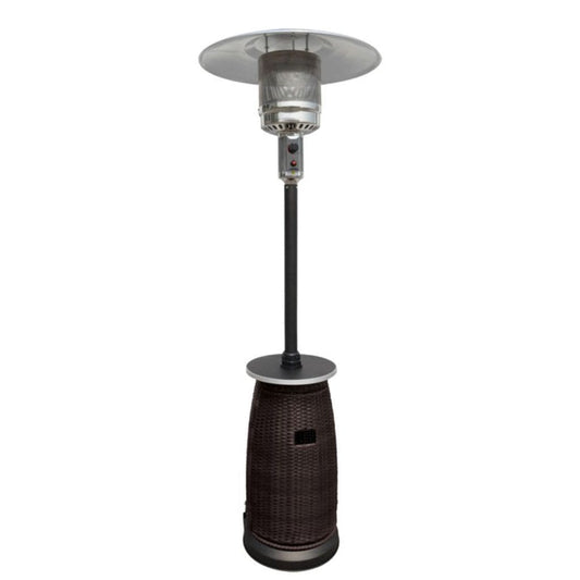 AZ Patio Heaters 87" Tall Wicker with Table - 48000 BTU's