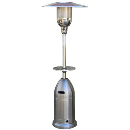 AZ Patio Heaters 88" Stainless Steel Tapered Patio Heater with Table