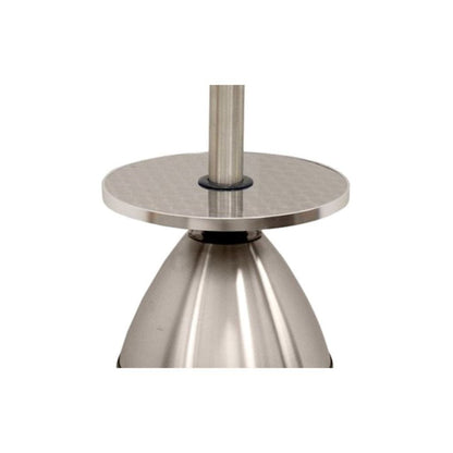 AZ Patio Heaters 88" Stainless Steel Tapered with Table