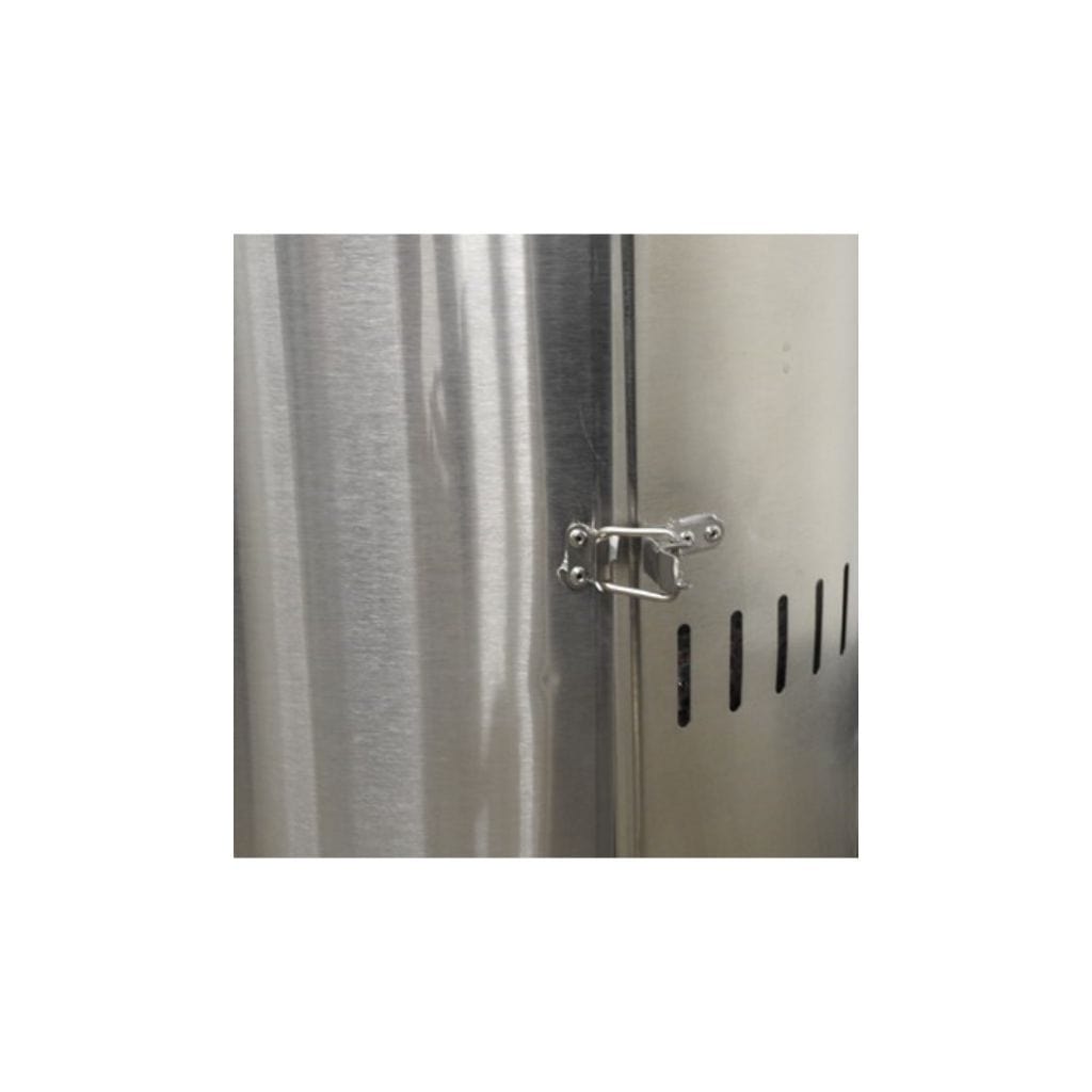 AZ Patio Heaters 88" Stainless Steel Tapered with Table