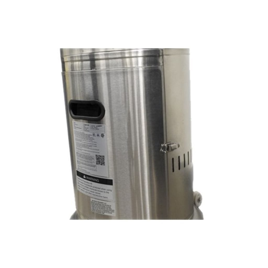 AZ Patio Heaters 88" Stainless Steel Tapered with Table