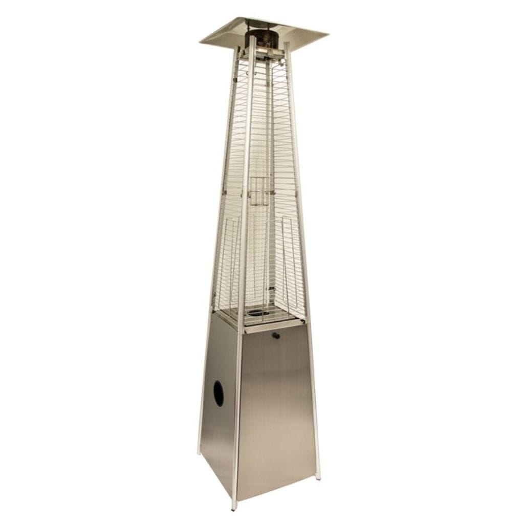 AZ Patio Heaters 91" Stainless Steel Residential Glass Tube Patio Heater - 40000 BTU's