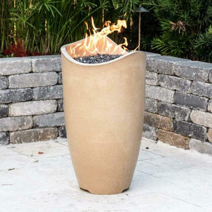 American Fyre Designs 20" Wave Gas Fire Urn (without Access Door)