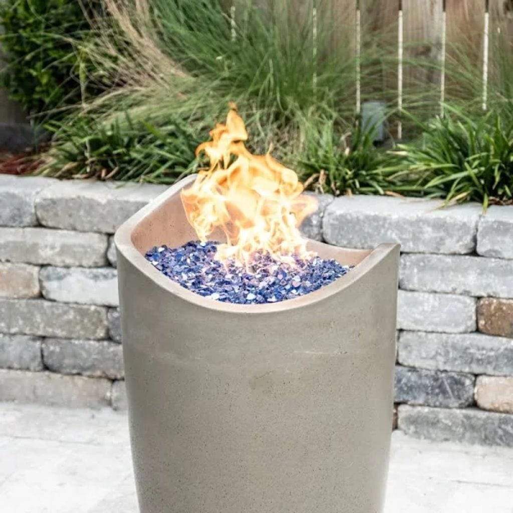 American Fyre Designs 20" Wave Gas Fire Urn (without Access Door)