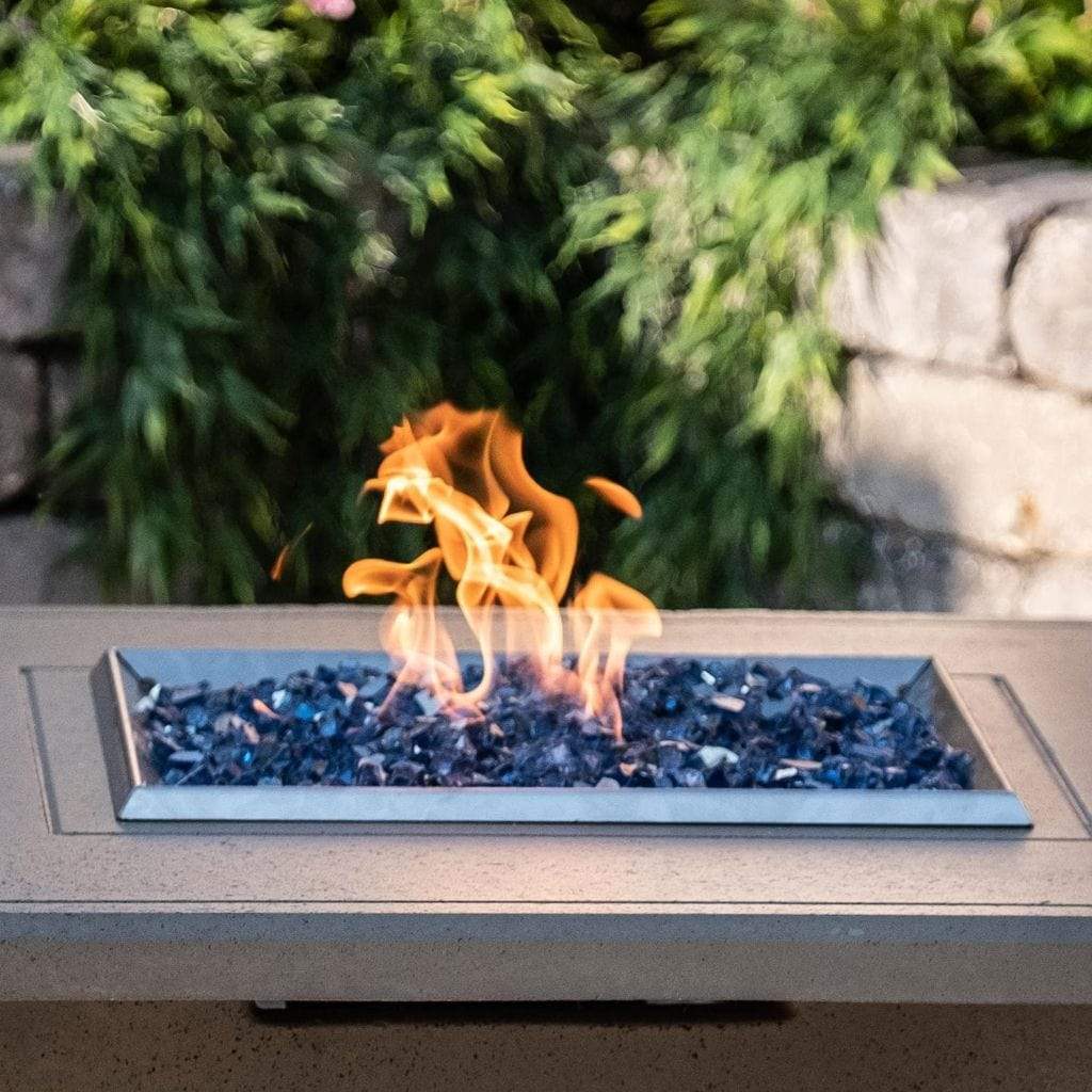 American Fyre Designs 36" Cosmopolitan Square Gas Firetable