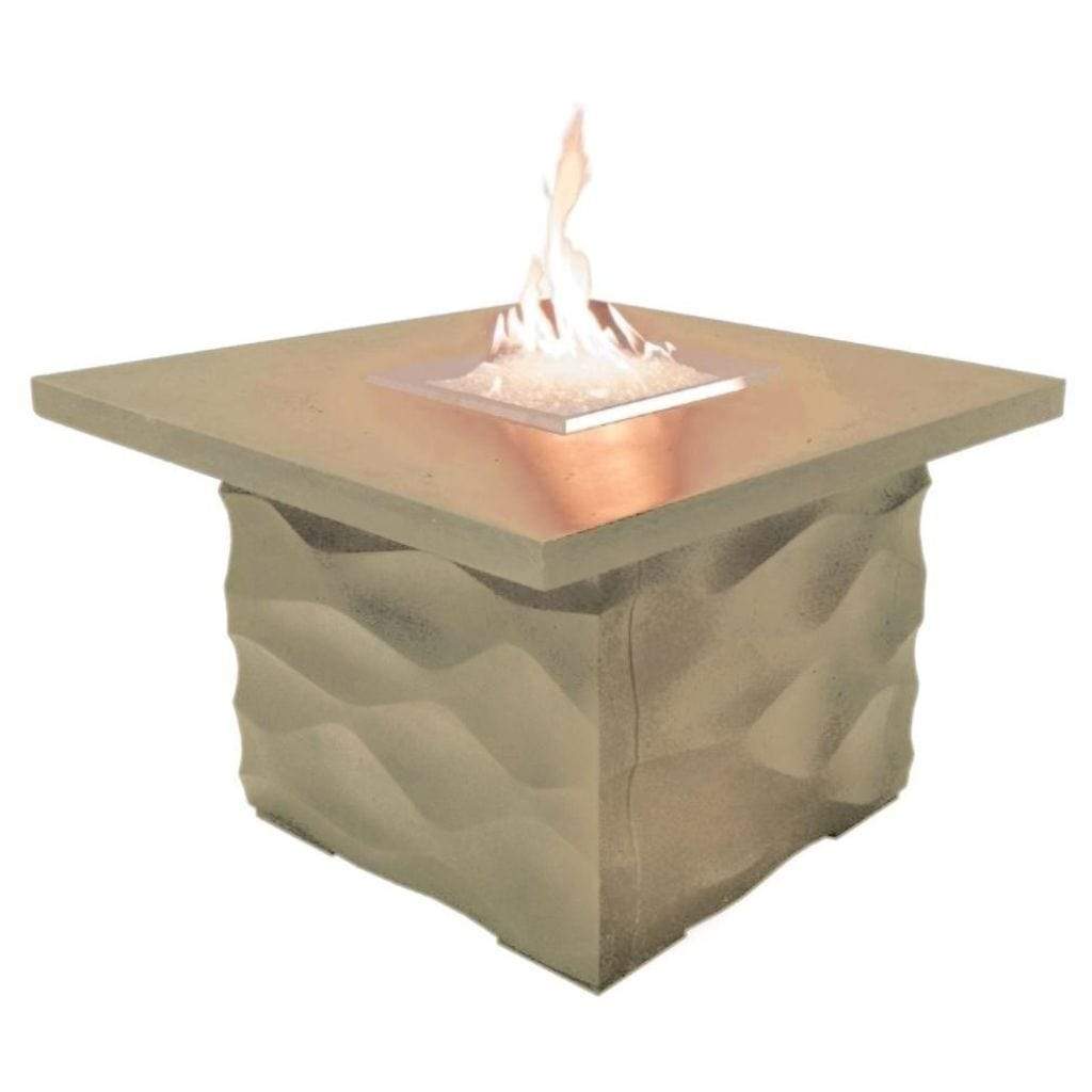 American Fyre Designs 36" Voro Square Gas Firetable