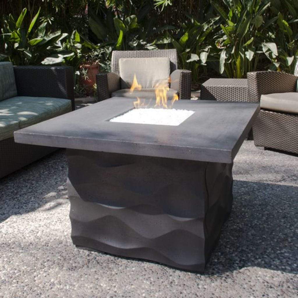 American Fyre Designs 36" Voro Square Gas Firetable