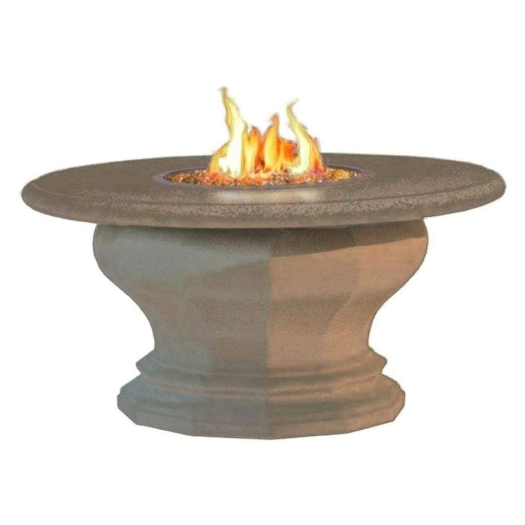 American Fyre Designs 48" Inverted Round Gas Firetable