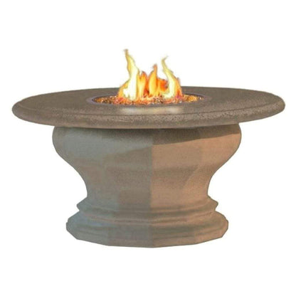 American Fyre Designs 48" Inverted Round Gas Firetable