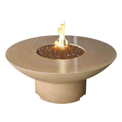 American Fyre Designs 48" Lotus Round Gas Firetable