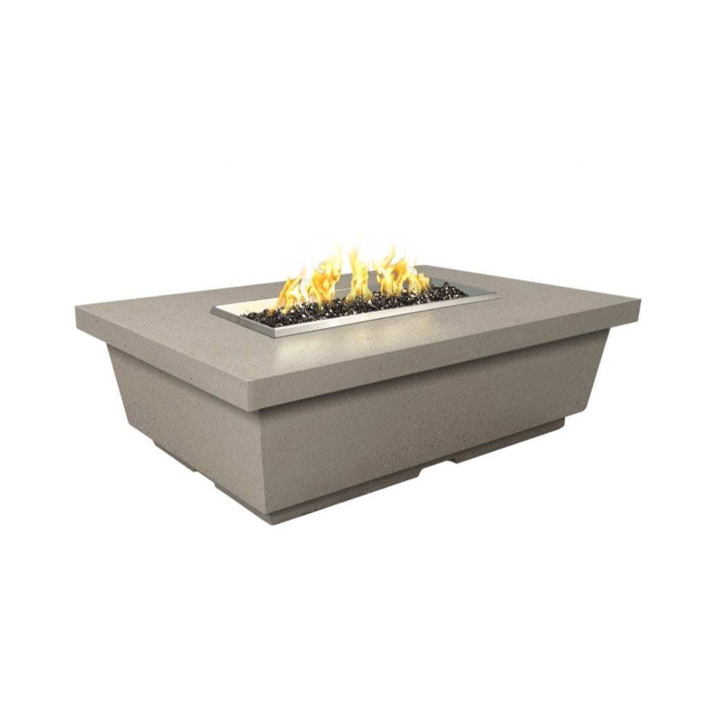 American Fyre Designs 52" Contempo Rectangle Gas Firetable